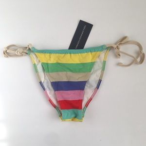 French connection cotton bikini bottom